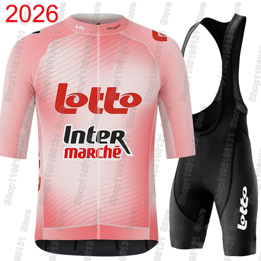 Cycling Commute Shorts - Completo Ciclismo Lotto Intermarché 2026 Uomo