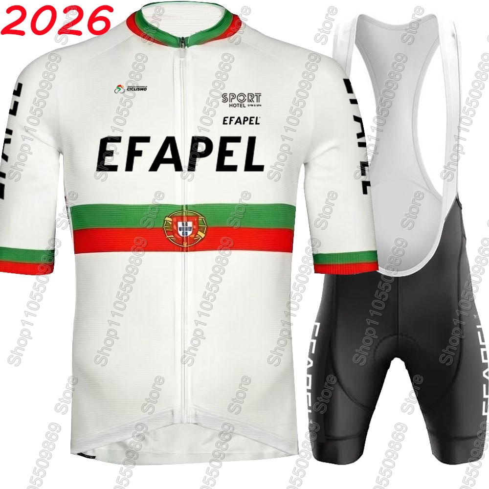 Cycling Commute Shorts - Completo da Ciclismo Portogallo 2026 Efapel: