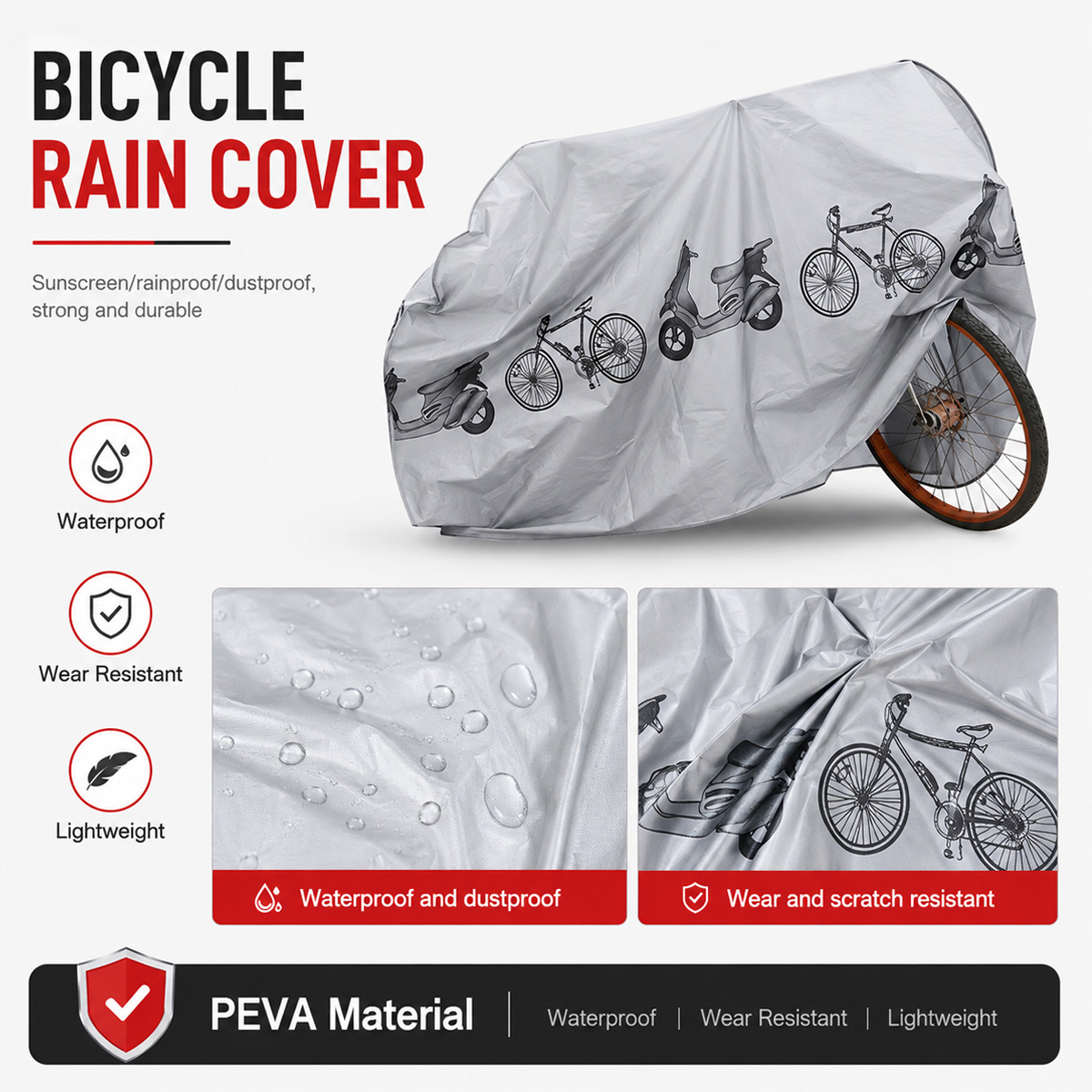 PINMOAP Copertura universale a - Cycling Commuter Bag recensione e prezzo