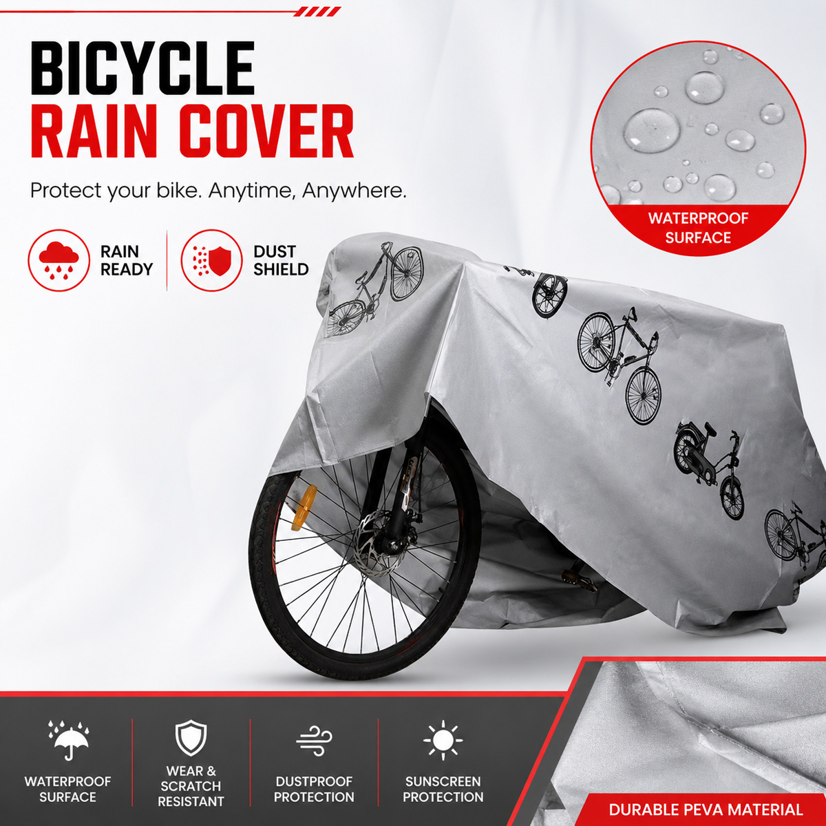 PINMOAP Copertura universale a - Cycling Commuter Bag recensione e prezzo