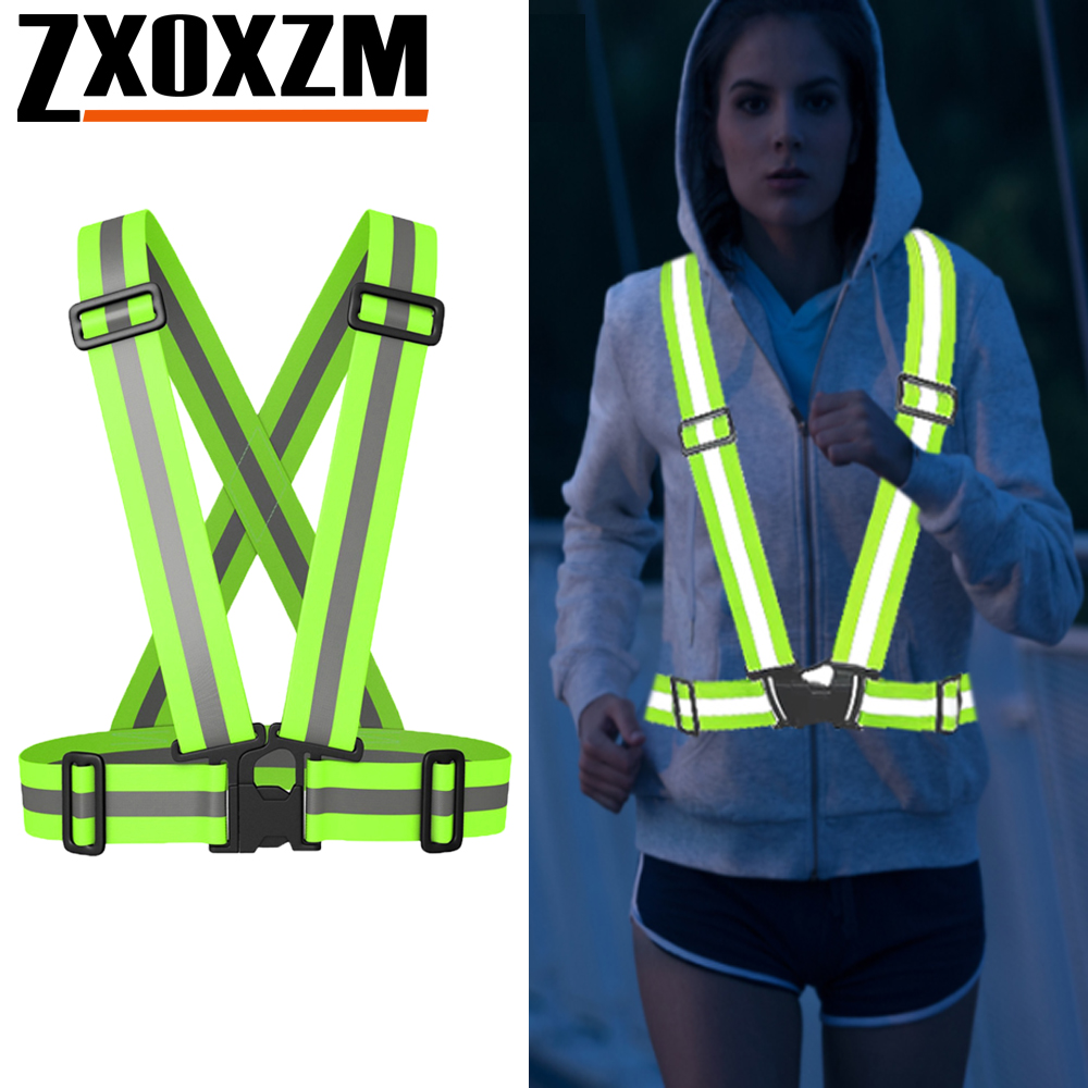 Gilet da corsa notturno da 1 p - Reflective Vest Cycling recensione e prezzo