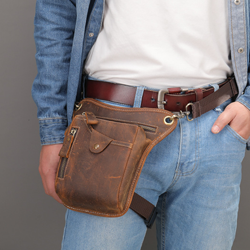 Marsupio vintage in pelle Pu B - Cycling Commuter Bag recensione e prezzo